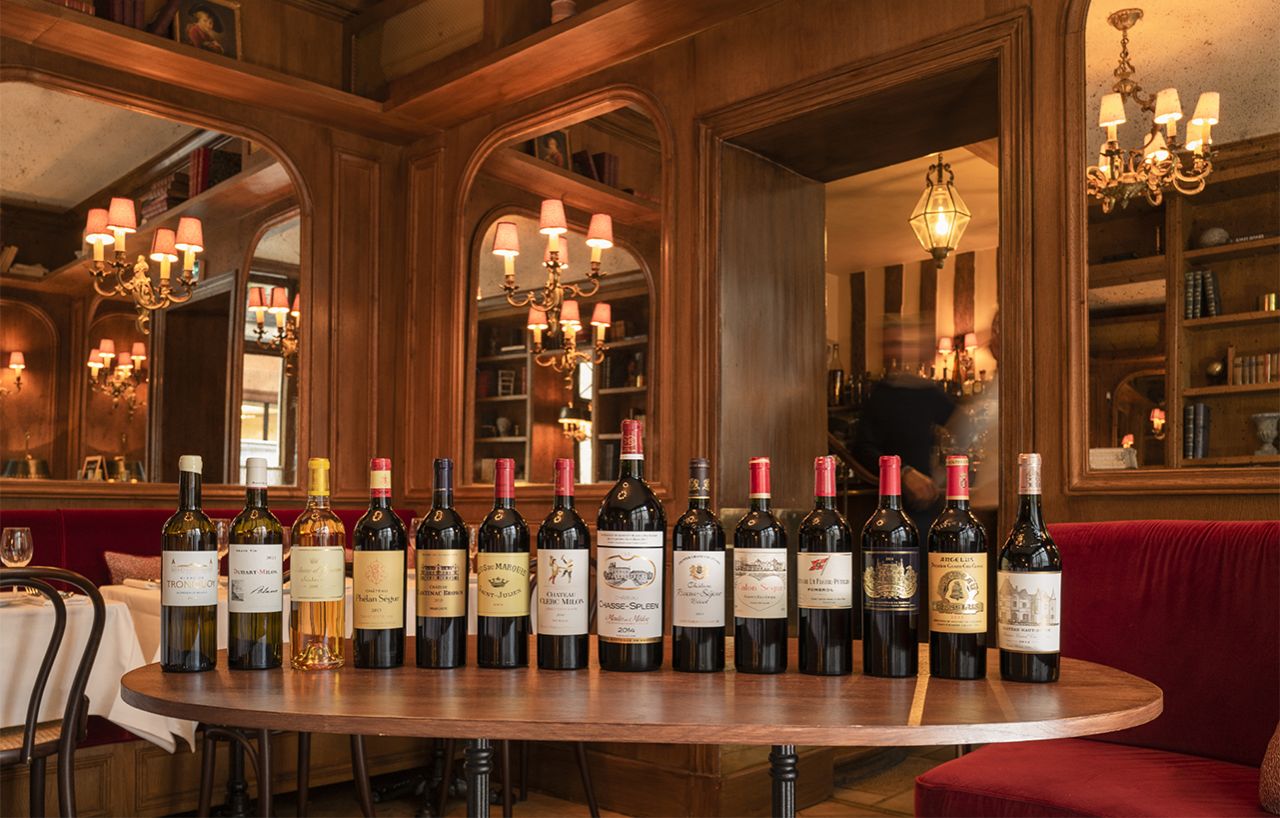 Cartes sur table event - 14 great bordeaux wines to taste at your restaurant